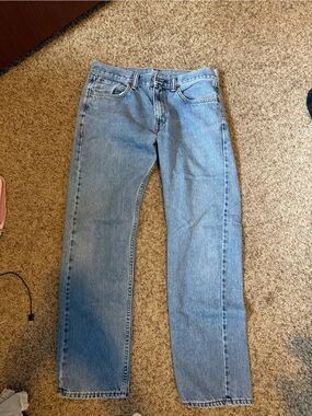 Levi's 505 Light Blue Denim Jeans
